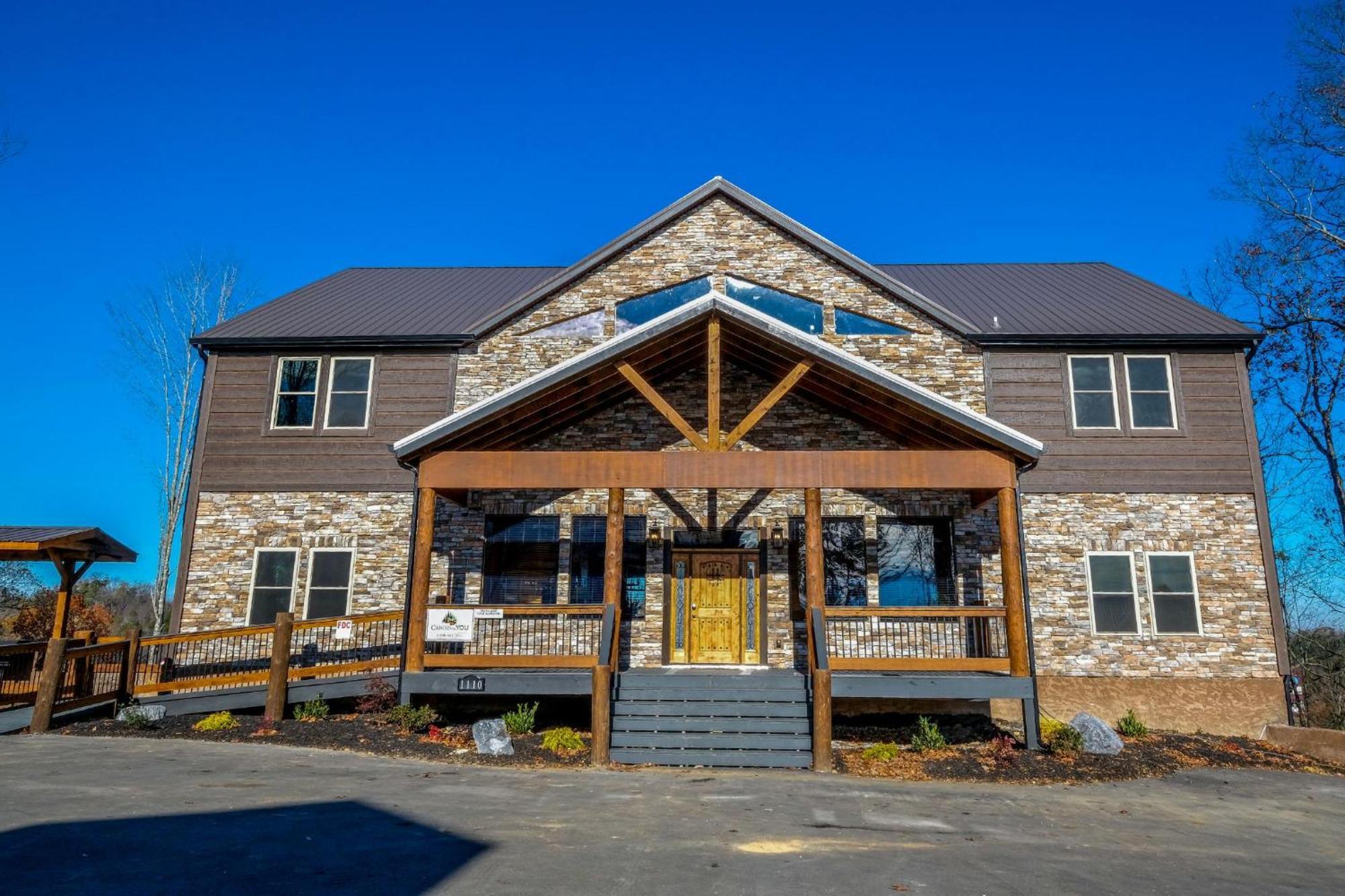 Villa Swim And Gym Mansion Pigeon Forge Exterior foto